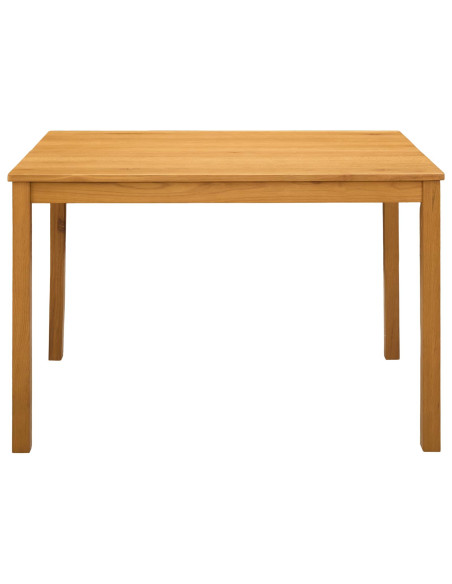 Tavolo da pranzo 110 x 75 x 75 cm Legno di Quercia Massello