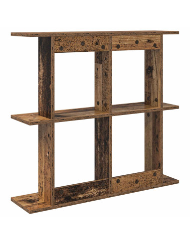 Scaffale da parete A parete Marrone 80 x 20 x 75 cm