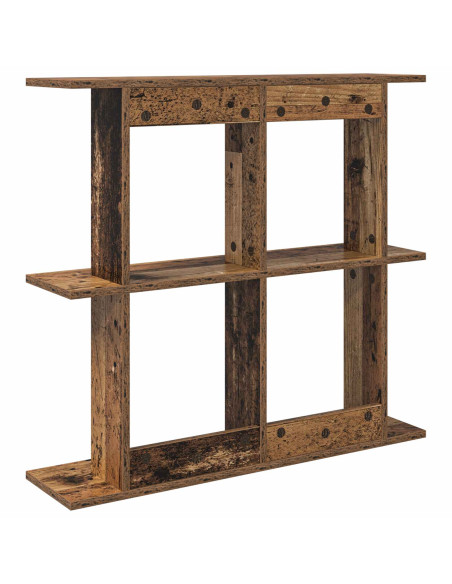 Scaffale da parete A parete Marrone 80 x 20 x 75 cm