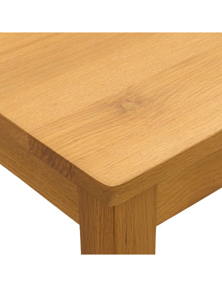 Tavolo da pranzo 110 x 75 x 75 cm Legno di Quercia Massello