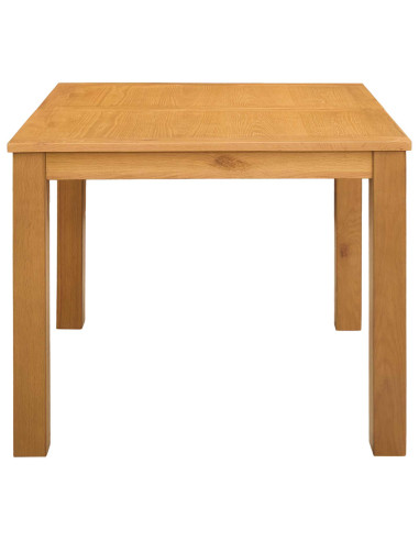 Tavolo da pranzo 90 x 90 x 75 cm Legno di Quercia Massello