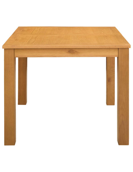 Tavolo da pranzo 90 x 90 x 75 cm Legno di Quercia Massello