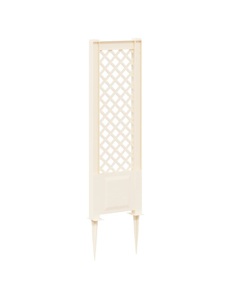 Trellis con Punta Bianco 43 x 6 x 165 cm PP