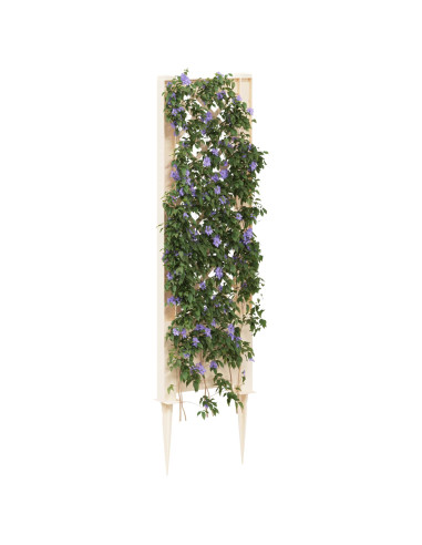 Trellis con Punta Bianco 43 x 6 x 165 cm PP