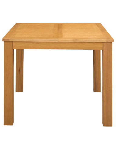 Tavolo da pranzo 90 x 90 x 75 cm Legno di Quercia Massello