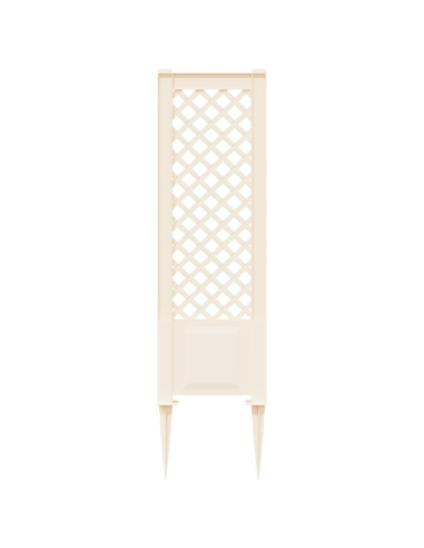 Trellis con Punta Bianco 43 x 6 x 165 cm PP