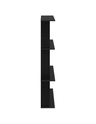 Unità di Mensole da Parete Nero 100 x 20 x 126 cm