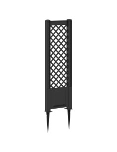 Trellis con Punta Antracite 43 x 6 x 165 cm PP 2