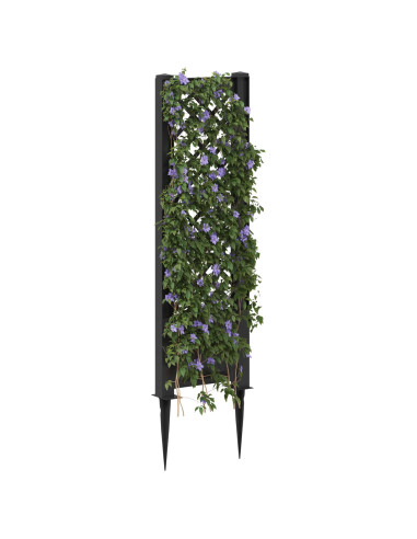 Trellis con Punta Antracite 43 x 6 x 165 cm PP