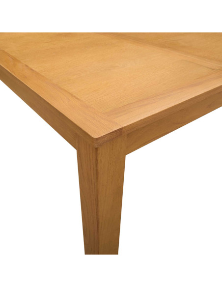 Tavolo da pranzo 150 x 85 x 75 cm Legno di Quercia Massello
