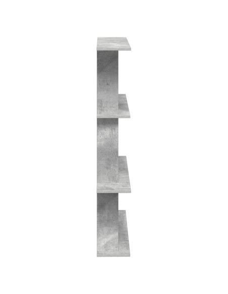 Unità di Mensole da Parete Grigio 100 x 20 x 126 cm