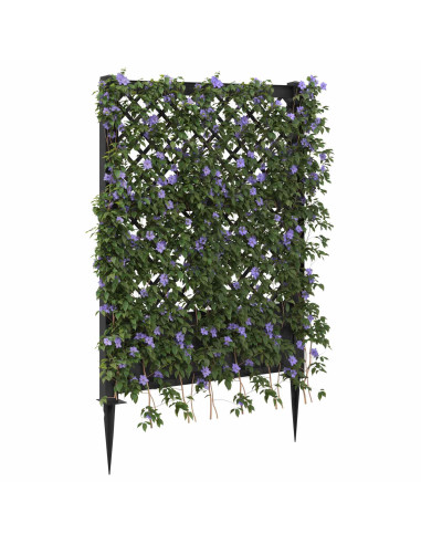 Trellis con Punta Antracite 99 x 6 x 165 cm PP