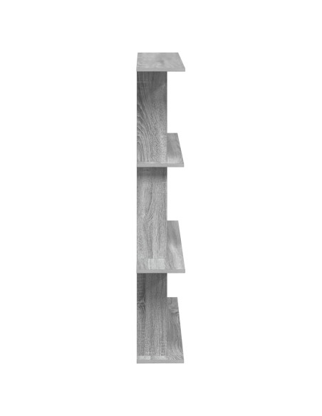 Unità di Mensole da Parete Grigio 100 x 20 x 126 cm