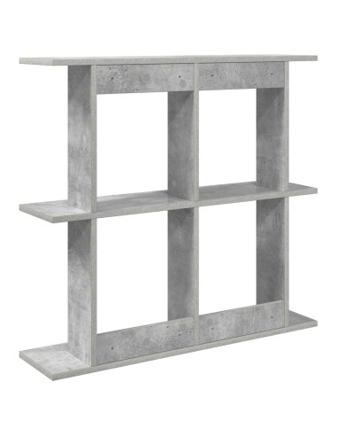 Scaffale da parete A parete Grigio 100 x 20 x 75 cm