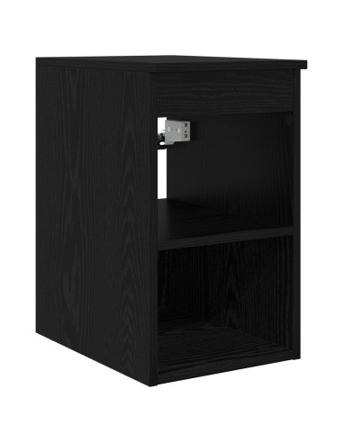 Set di mobili per il bagno 5 pcs Rovere Nero