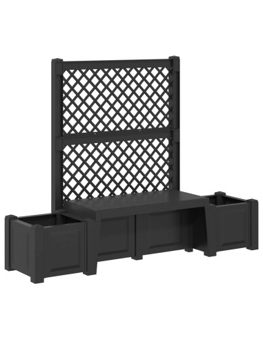 Panchina da Giardino Kopenhagen Antracite 173 x 49 x 135,5 cm