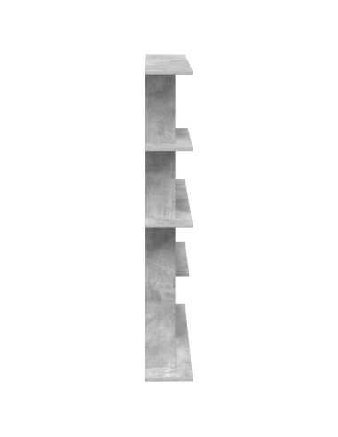 Unità di Mensole da Parete Grigio 102 x 20 x 130 cm