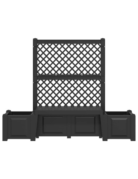 Panchina da Giardino Kopenhagen Antracite 173 x 49 x 135,5 cm
