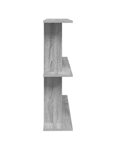Scaffale da parete A parete Grigio 100 x 20 x 75 cm