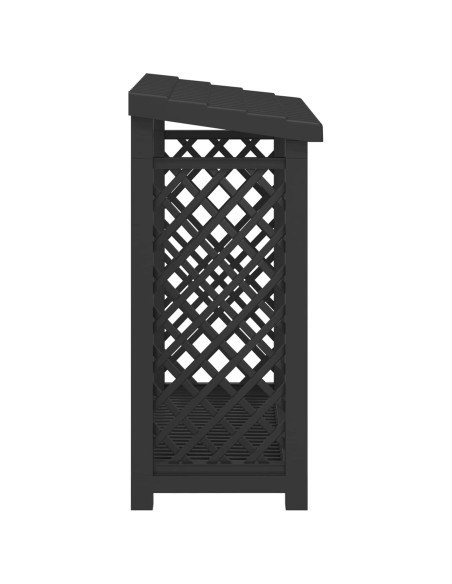 Portalegna Antracite 114 x 46 x 101 cm PP