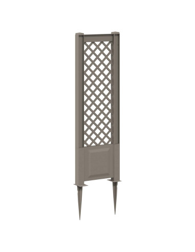 Trellis con Punta Grigio 43 x 6 x 165 cm PP