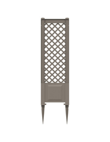 Trellis con Punta Grigio 43 x 6 x 165 cm PP