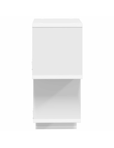 Mensola sospesa A parete Bianco 87 x 20 x 55 cm