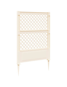 Trellis con Punta Bianco 99 x 6 x 165 cm PP 2