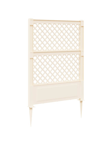 Trellis con Punta Bianco 99 x 6 x 165 cm PP