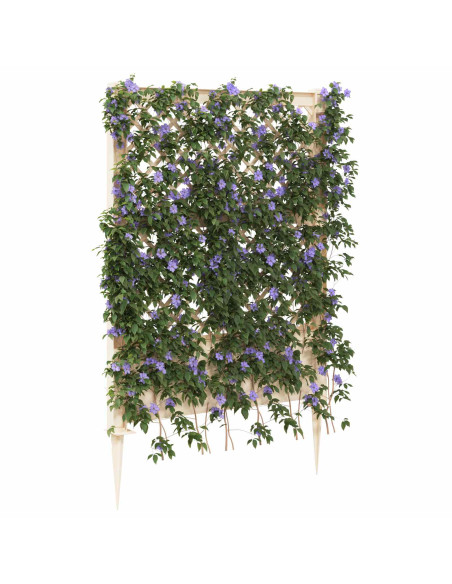 Trellis con Punta Bianco 99 x 6 x 165 cm PP