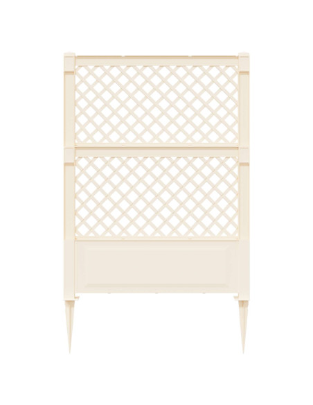 Trellis con Punta Bianco 99 x 6 x 165 cm PP