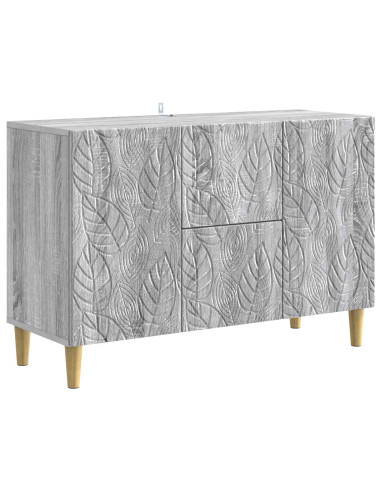 Credenza Sonoma grigio 89 x 34,5 x 60 cm Legno ingegnerizzato