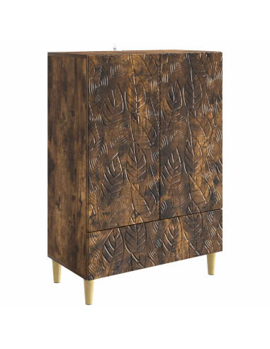 Credenza Rovere Fumo 66 x 34,5 x 95 cm Legno ingegnerizzato