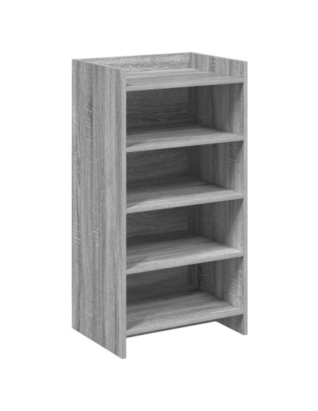 Mobile per scarpe Sonoma grigio 48 x 36 x 92 cm