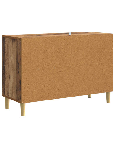 Credenza Legno antico 89 x 34,5 x 60 cm Legno ingegnerizzato