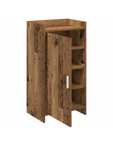 Mobile per scarpe con porta Legno antico 48 x 36 x 92 cm