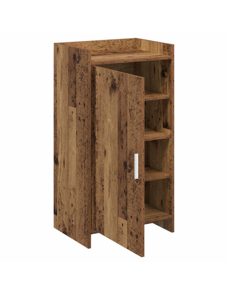 Mobile per scarpe con porta Legno antico 48 x 36 x 92 cm