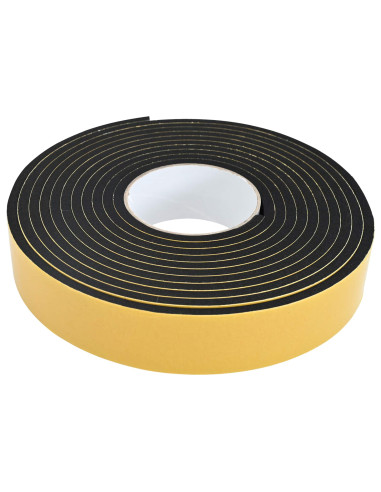 Nastro adesivo in schiuma 10 pcs Nero 40mm x 5m Schiuma CR