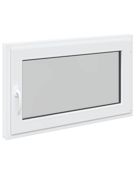 Finestra per Soffitta RISOR 100 x 60 cm PVC e Vetro Bianco