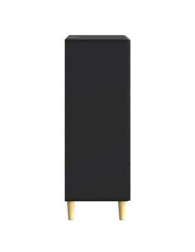 Credenza Nero 66 x 34,5 x 95 cm Legno ingegnerizzato