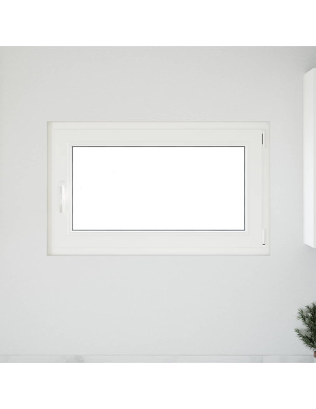 Finestra per Soffitta RISOR 100 x 60 cm PVC e Vetro Bianco