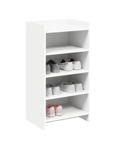 Mobile per scarpe Bianco 48 x 36 x 92 cm Legno ingegnerizzato 2