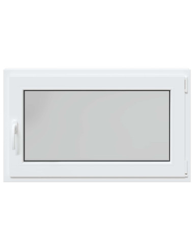 Finestra per Soffitta RISOR 100 x 60 cm PVC e Vetro Bianco