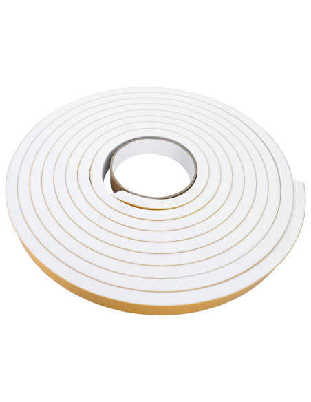 Nastro adesivo in schiuma 2 pcs Bianco 20mm x 5m Schiuma CR