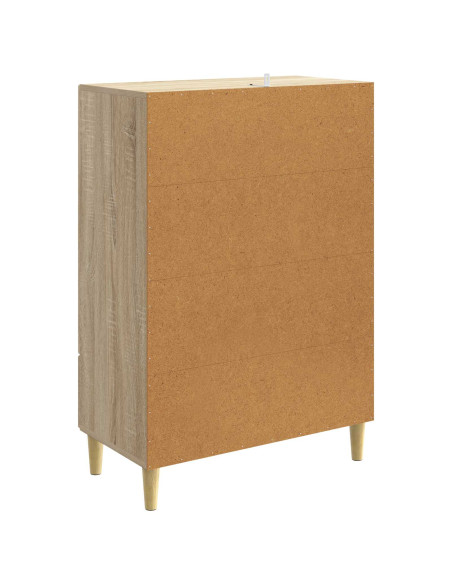 Credenza Rovere Sonoma 66 x 34,5 x 95 cm Legno ingegnerizzato