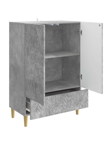 Credenza Grigio Cemento 66 x 34,5 x 95 cm Legno ingegnerizzato