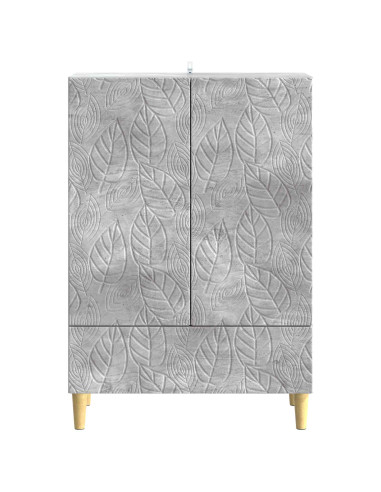 Credenza Grigio Cemento 66 x 34,5 x 95 cm Legno ingegnerizzato