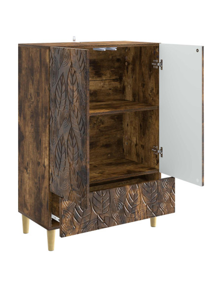 Credenza Rovere Fumo 66 x 34,5 x 95 cm Legno ingegnerizzato