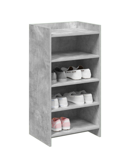 Mobile per scarpe Grigio Cemento 48 x 36 x 92 cm