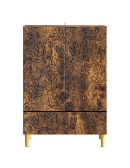 Credenza Rovere Fumo 66 x 34,5 x 95 cm Legno ingegnerizzato